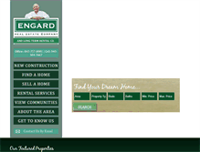 Tablet Screenshot of engardrealestate.com
